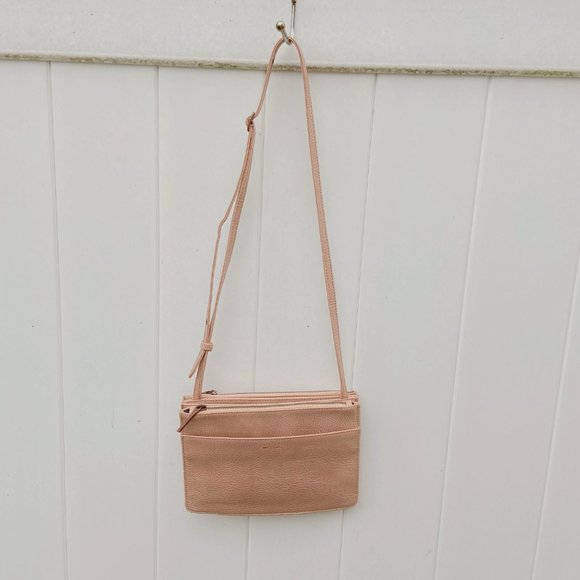 Matt & Nat Vegan Pebbled Leather Crossbody Purse - Picture 3 of 7